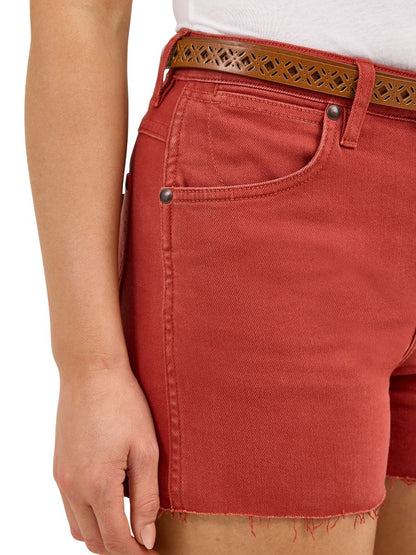 Retro™ Rust High Rise Denim Women's Short by Wrangler®