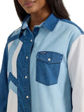 Retro™ Patch Denim Women's Shirt by Wrangler®