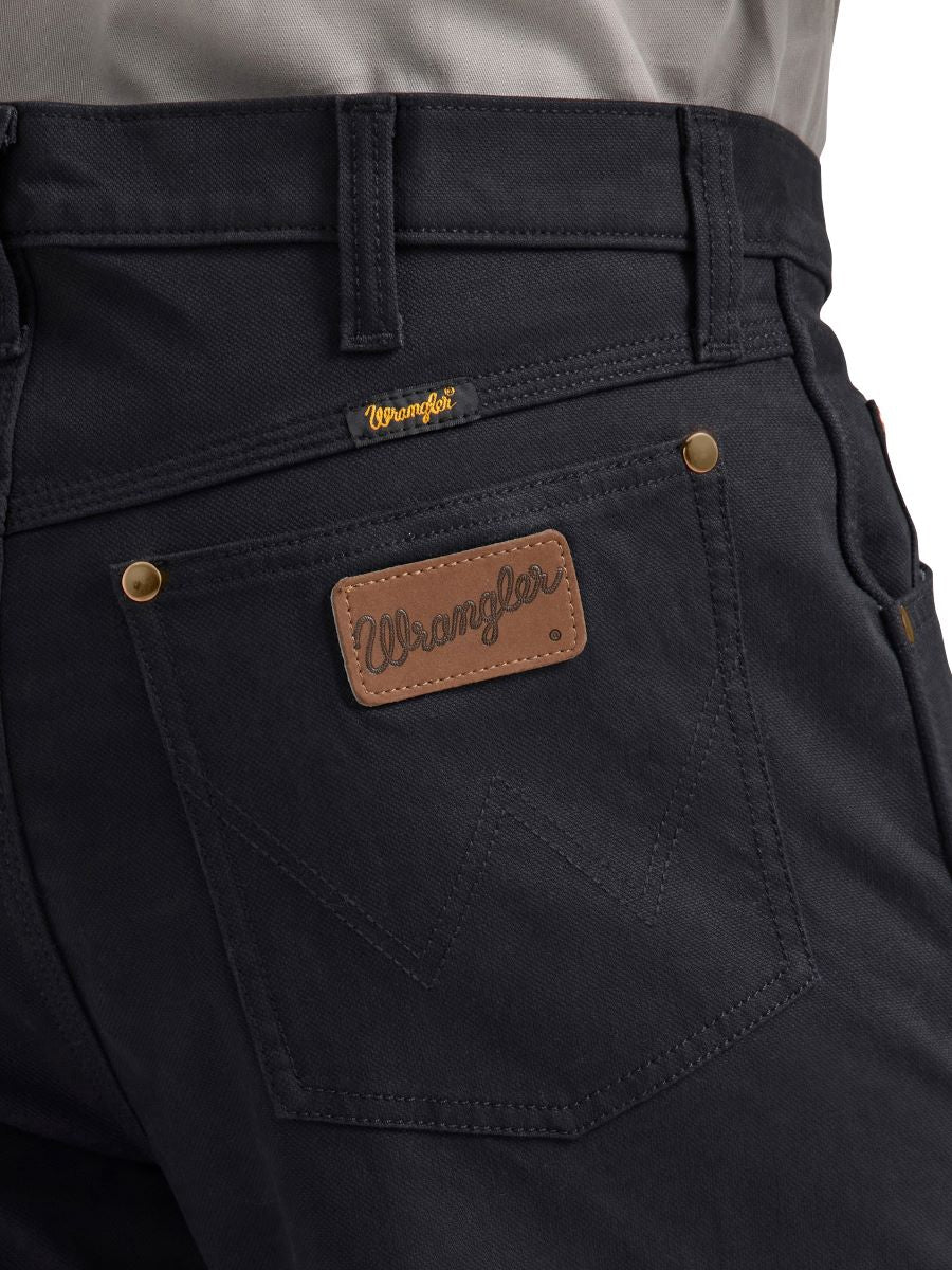 Tough Comfort Cowboy Cut® Regular Fit Canvas Men's Jean by Wrangler®