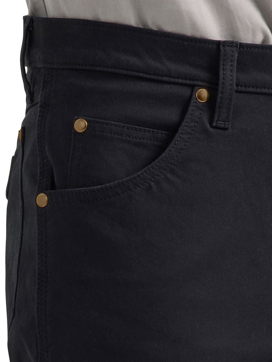 Tough Comfort Cowboy Cut® Regular Fit Canvas Men's Jean by Wrangler®