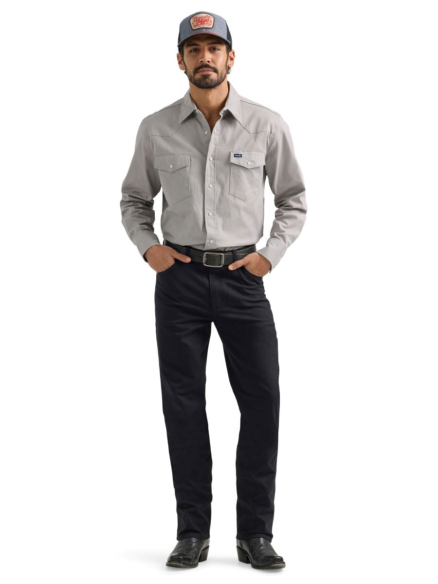 Tough Comfort Cowboy Cut® Regular Fit Canvas Men's Jean by Wrangler®