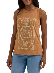Retro™ Copper Bronc Women's Tank Top by Wrangler®