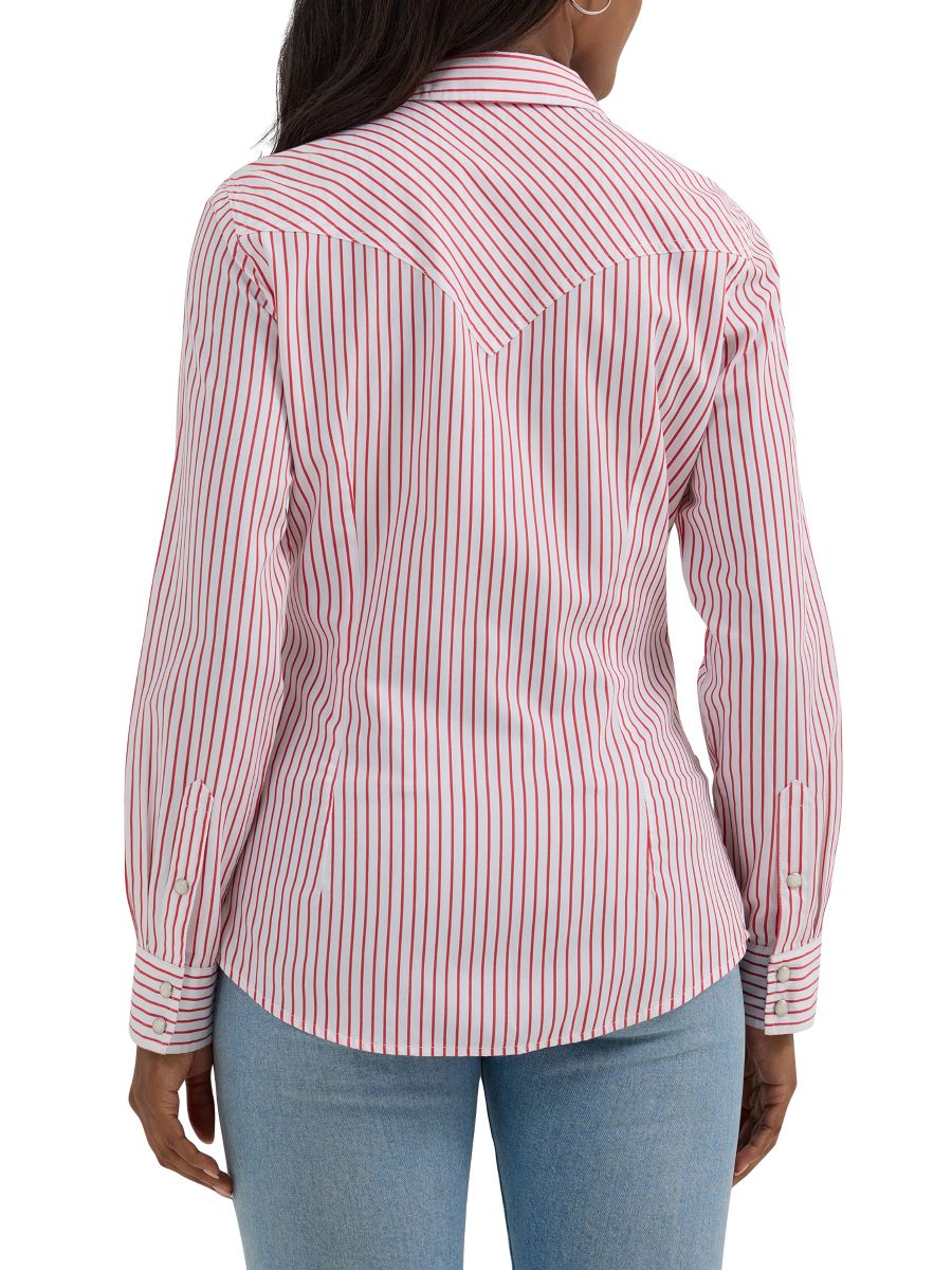 Retro™ Red Stripe Women's Shirt by Wrangler®