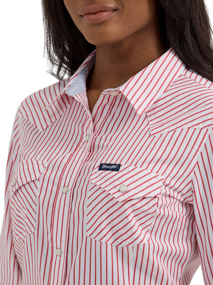 Retro™ Red Stripe Women's Shirt by Wrangler®