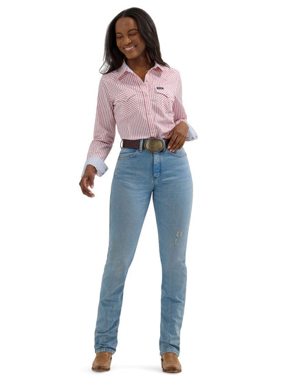 Retro™ Red Stripe Women's Shirt by Wrangler®