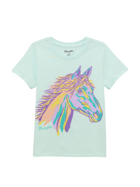 Seafoam Graphic Girl's T-Shirt by Wrangler®