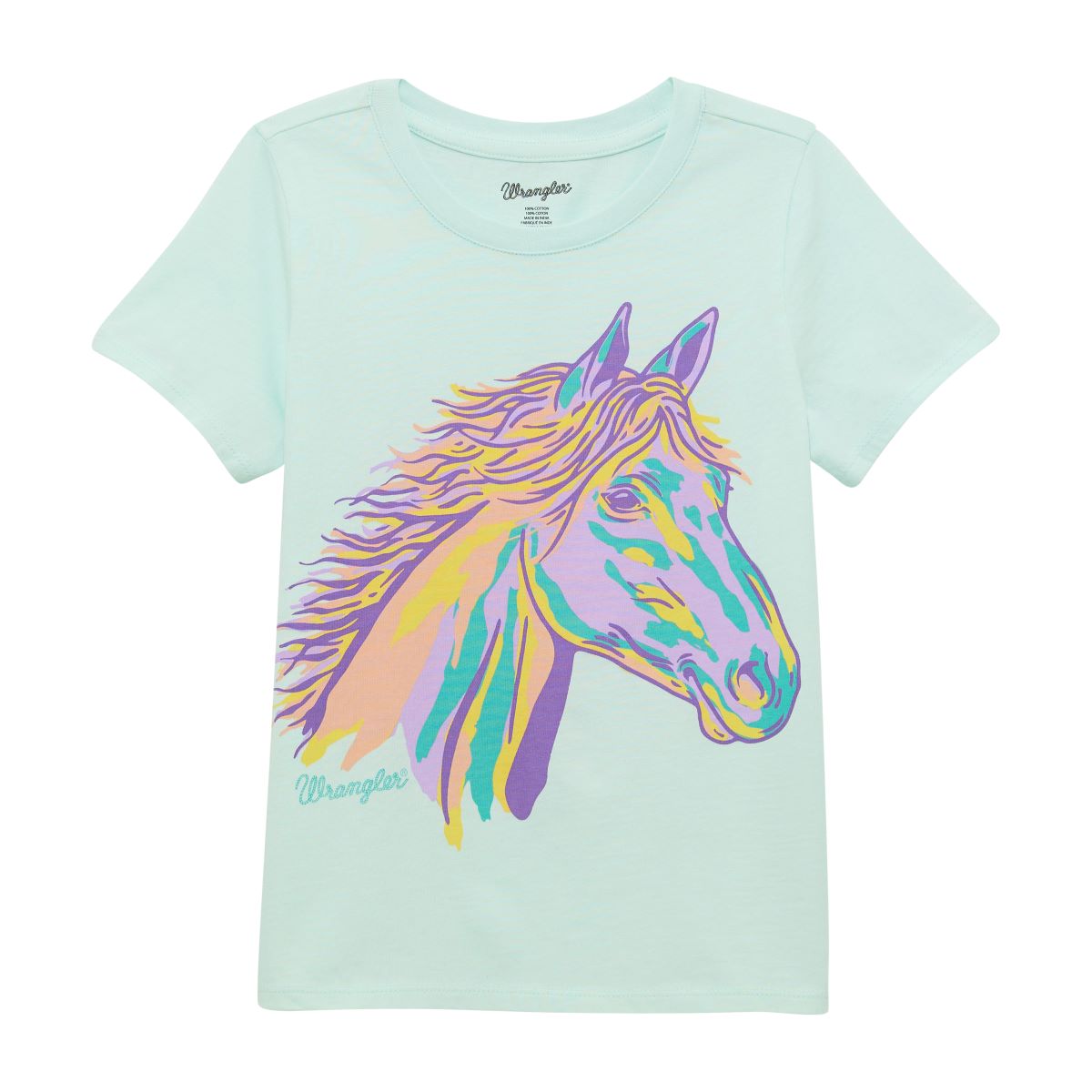 Seafoam Graphic Girl's T-Shirt by Wrangler®