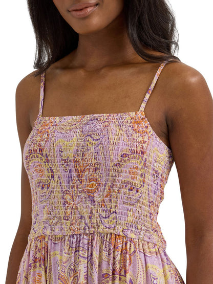 Retro™ Lavender Paisley Maxi Women's Dress by Wrangler®