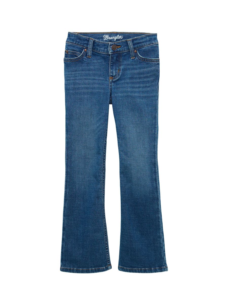 Stone Wash Boot Cut Girl's Jean by Wrangler®