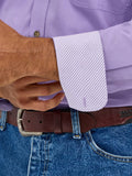 George Strait™ Solid Purple Men's Shirt by Wrangler®
