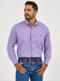 George Strait™ Solid Purple Men's Shirt by Wrangler®