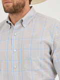 Cody Johnson® Collection Grey Plaid Men's Shirt by Wrangler®