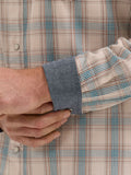 Retro™ Tan Plaid Men's Shirt by Wrangler®