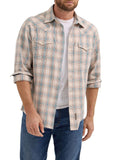 Retro™ Tan Plaid Men's Shirt by Wrangler®