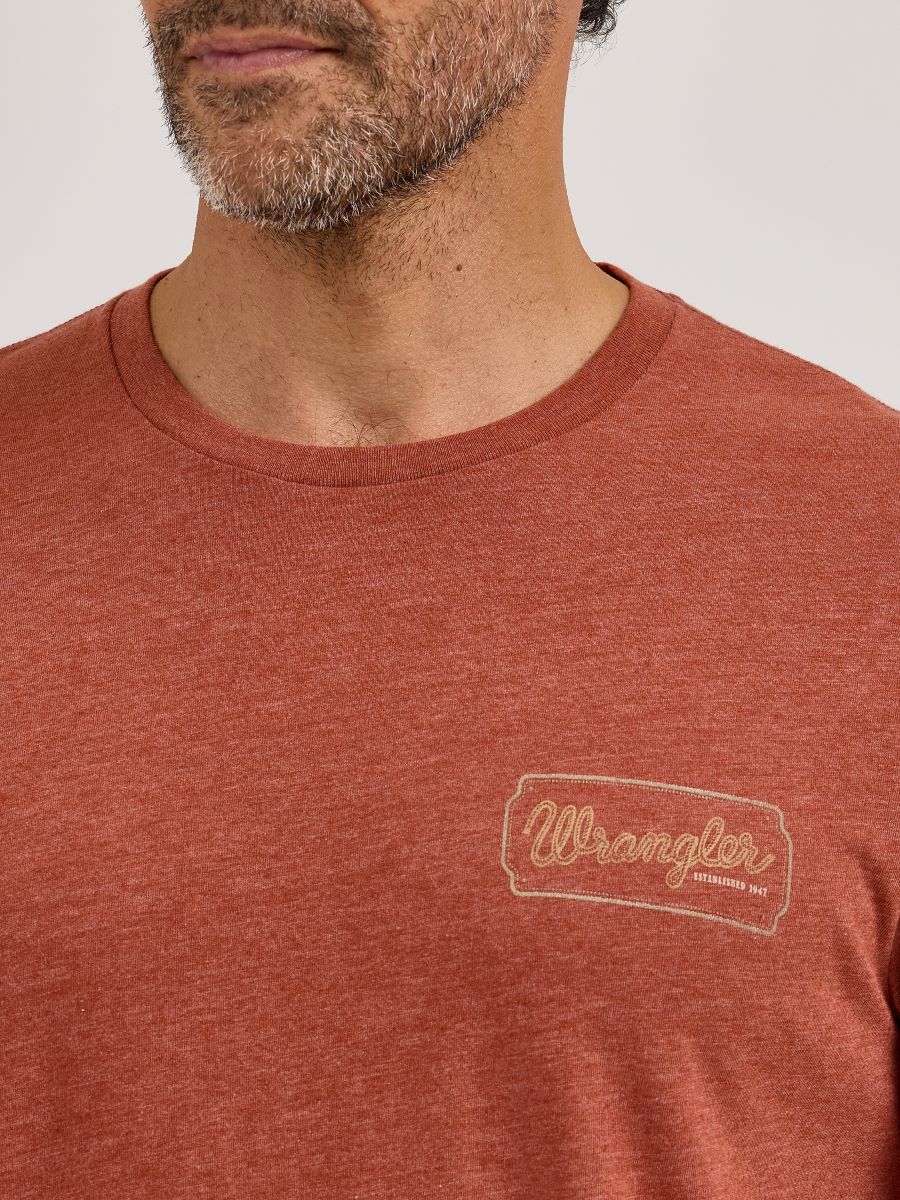 'Rodeo' Long Sleeve Men's T-Shirt by Wrangler®
