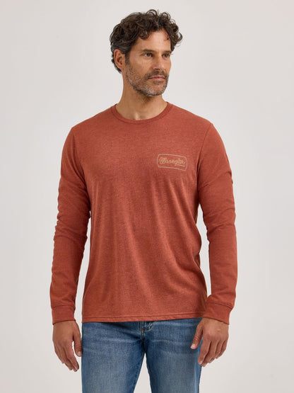 'Rodeo' Long Sleeve Men's T-Shirt by Wrangler®