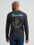 'Neon Cowboy' Long Sleeve Men's T-Shirt by Wrangler®