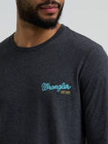 'Neon Cowboy' Long Sleeve Men's T-Shirt by Wrangler®