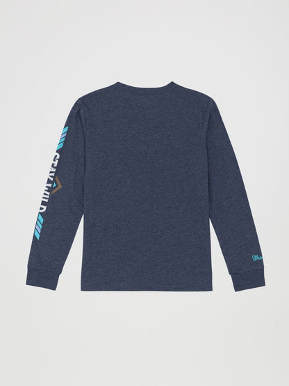 'Stay Wild' Long Sleeve Youth T-Shirt by Wrangler®