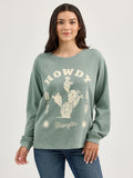 Retro™ 'Howdy' Waffle Knit Women's Top by Wrangler®