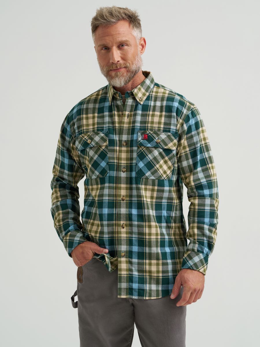 RIGGS™ 'Foreman' Flannel Men's Shirt by Wrangler®