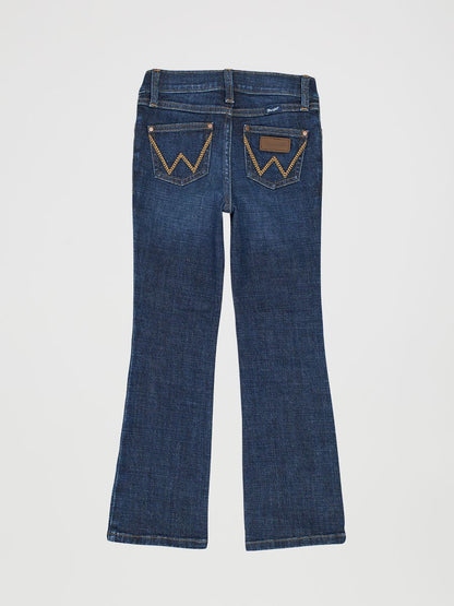 Blue Wash Boot Cut Girl's Jean by Wrangler®
