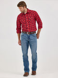 Retro™ Red Plaid Men's Shirt by Wrangler®