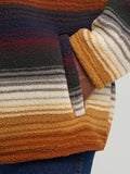 Striped Southwest Fleece Men's Sweater by Wrangler®