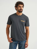Charcoal Bullrider Men's T-Shirt by Wrangler®