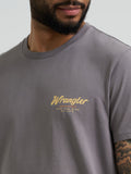 Grey 'For the Ride of Life' Men's T-Shirt by Wrangler®