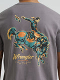 Grey 'For the Ride of Life' Men's T-Shirt by Wrangler®