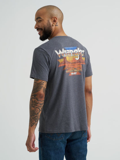 'Butte Rocks' Men's T-Shirt by Wrangler®