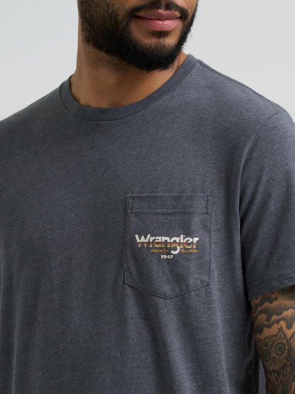 'Butte Rocks' Men's T-Shirt by Wrangler®