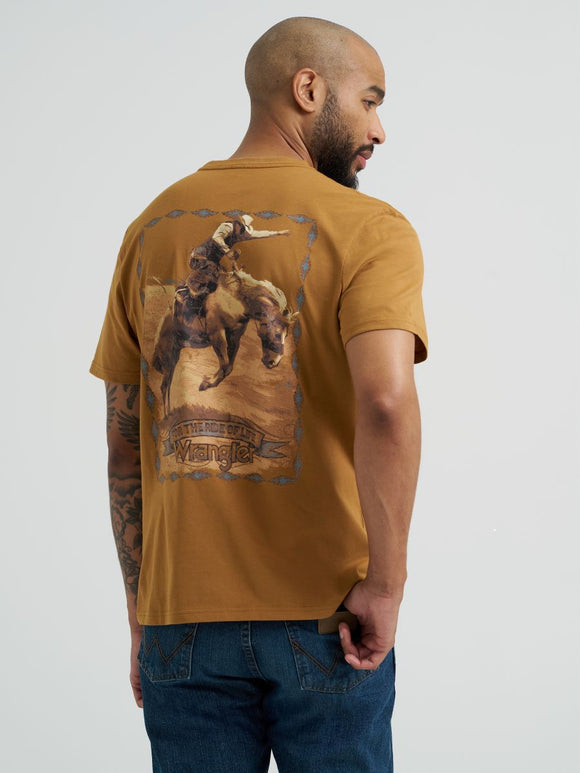 'For the Ride of Life' Men's T-Shirt by Wrangler®