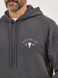 Grey 'Long Live Cowboys' Men's Hoodie by Wrangler®
