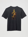 Charcoal Bull Rider Youth T-Shirt by Wrangler®