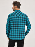 Retro™ Blue Flannel Men's Shirt by Wrangler®