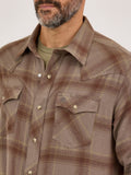 Retro™ Clay Flannel Men's Shirt by Wrangler®