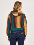 Retro™ Cropped Serape Women's Hoodie by Wrangler®