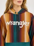 Retro™ Cropped Serape Women's Hoodie by Wrangler®