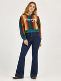 Retro™ Cropped Serape Women's Hoodie by Wrangler®