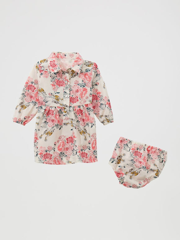 *Match Big Sister* Western Floral Toddler & Infant Dress by Wrangler®