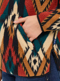 Retro™ Aztec Fleece Women's Sweater by Wrangler®