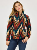 Retro™ Aztec Fleece Women's Sweater by Wrangler®