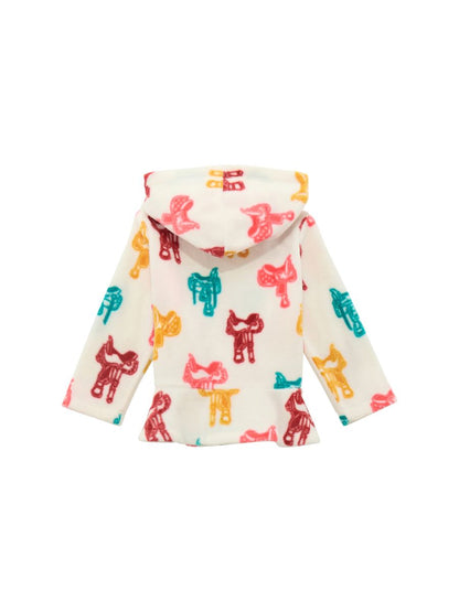 *Match Big Sister* Saddle Print Fleece Toddler Sweater by Wrangler®