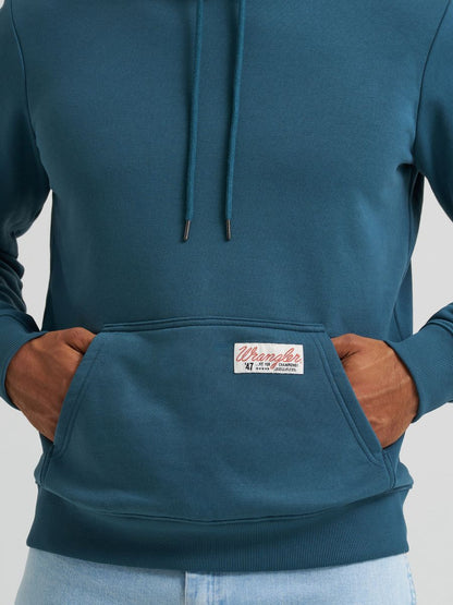 Dark Teal Stargazer Men's Hoodie by Wrangler®