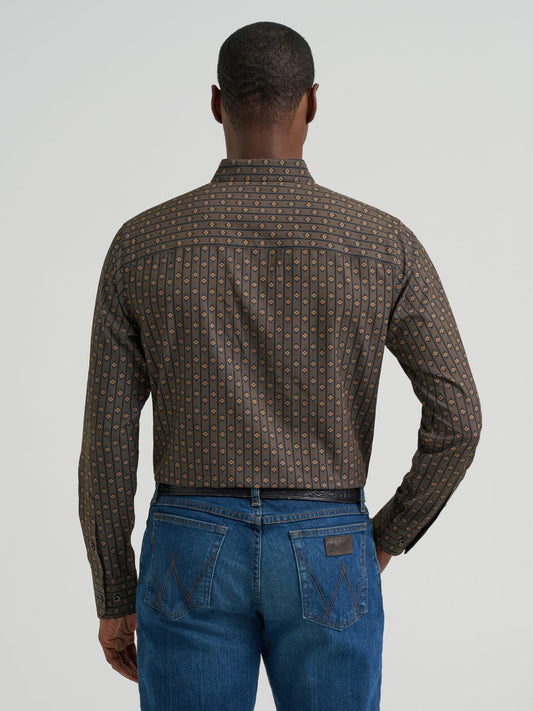 Cody Johnson™ Collection Hickory Geoprint Men's Shirt by Wrangler®