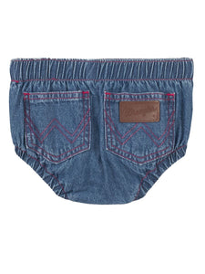 Pink Denim Diaper Cover by Wrangler®