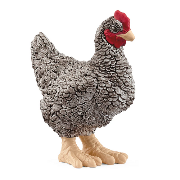 Plymouth Rock Chicken Figurine by Schleich®