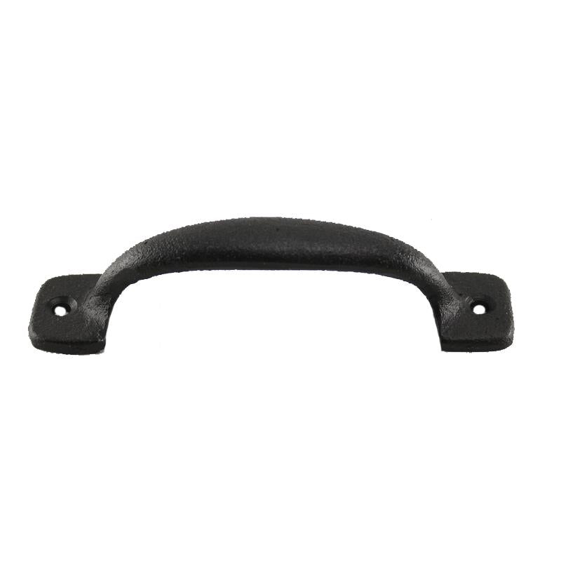 Cast iron drawer handle from Koppers on a white background